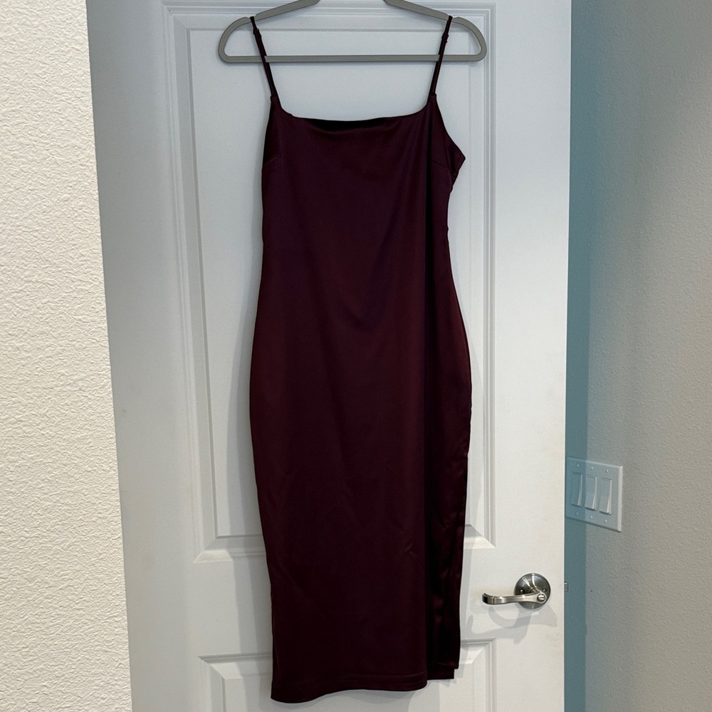 Abercrombie & Fitch Deep Burgundy Dress